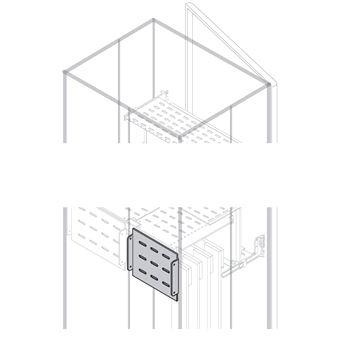 Перегородка вертикальная задняя 225x400мм (PRVS2241)