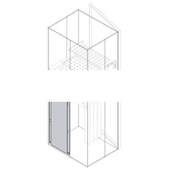 Перегородка вертикальная задняя 700x800мм (PRVS7082)