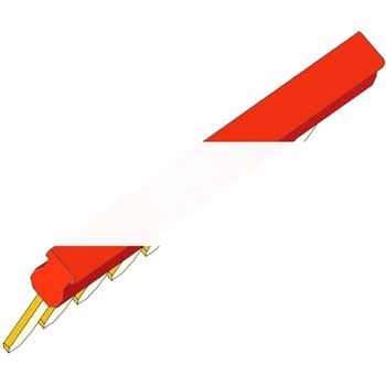 Перемычка PC5.34 ROUGE шаг 5мм 34 полюса