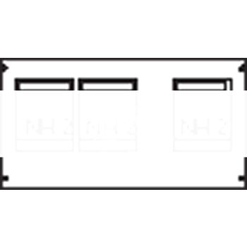 Пластрон для 3 NH2 3ряда/3 рейки