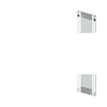 Прозрачная дверь IP55/LEFT/PROFILE/H1975/W800