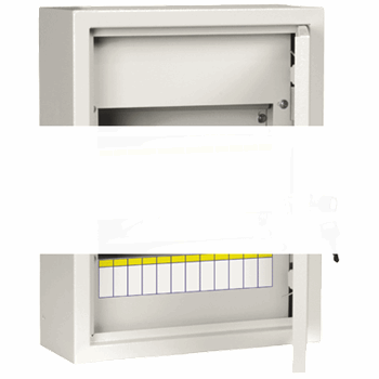 Щит распределительный навесной ЩРн-24з IP31 с замком