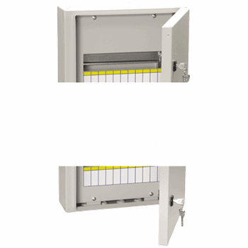 Щит распределительный навесной ЩРн-36з IP54 с замком У2