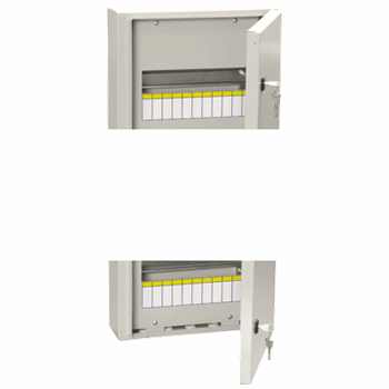 Щит распределительный навесной ЩРн-48з IP54 с замком У2