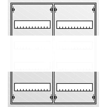 Щит утопл.U42/2E 700х575х120 (STJU42/2E)