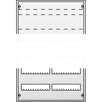 Щит утопл.U52 834х560х120мм (STJU52K)