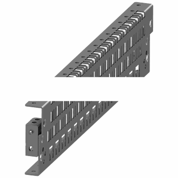 SIVACON, bus for improving EMC, installation in cubicle depth, EMC, D: 10000 mm, galvanized