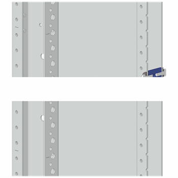 SIVACON, earthquake assembly kit, for stabilizing an intermediate panel