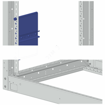 SIVACON, heater plate, galvanized