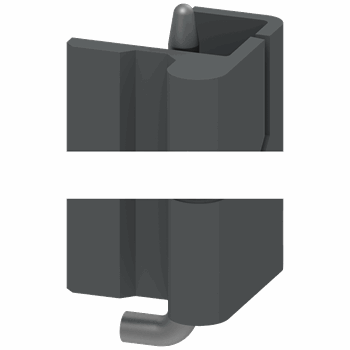 SIVACON, set of hinges, for right-hand hinge