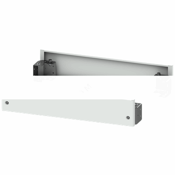 SIVACON sicube, base, for cubicles with door at the rear, H: 100 mm, W: 1000 mm, RAL 7035