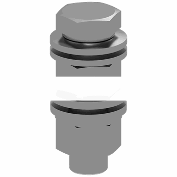 SIVACON sicube, ground terminal screw, M12