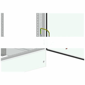 SIVACON sicube, grounding cable, for door 6mm2