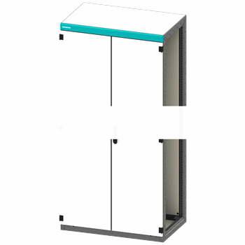 SIVACON sicube, unequipped, empty enclosure, without side walls, IP40, H: 1800 mm, W: 1000 mm, D: 1000 mm