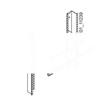 Суппор горизонтальный 1M.RAIL W900