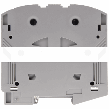 THROUGH-TYPE TERMINAL, 150mm2 IPO IN-PUSH-OUT CONNECTION GREY