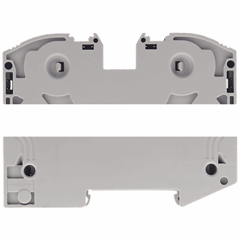 TROUGH-TYPE 35MM2 IPO-CONNECTION WIDTH 16MM GREY BOTH SIDES ARE CLOSED