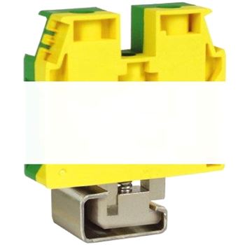Зажим TEC.35/D для заземления желто-зеленый 35 кв.мм