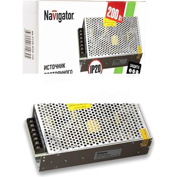 Драйвер LED 200w 12v. (71468 ND-P-IP20)