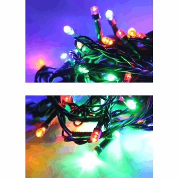 Гирлянда 100 LED RGB 10.8м 8 режимов