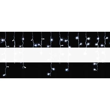 Гирлянда бахрома 70LED белый 1.4м+0.4м (CL14)