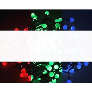 Гирлянда LED - шарики RGB d13мм 5м