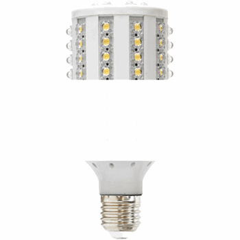 Лампа светодиодная LED 14вт Е27 дневной (кукуруза) (LB-85 88LED)