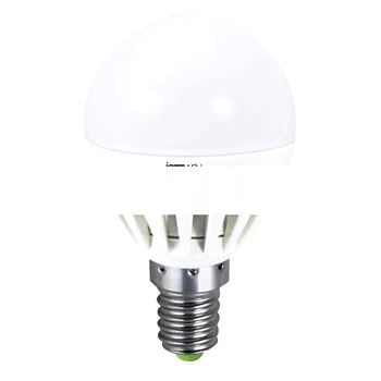 Лампа светодиодная LED 3.5вт Е14 ECO G45 холодная (шар) PLED