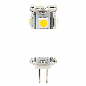 Лампа светодиодная LED 3вт 12в G4 теплый капсульная (LB-403 18LED)