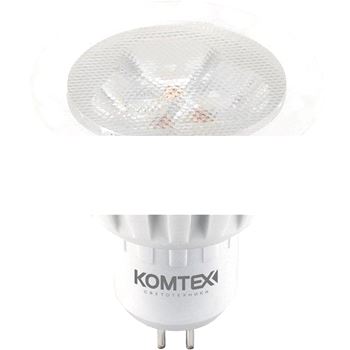 Лампа светодиодная LED 3вт 220в GU5.3 тепло-белый керамика (СДЛ-кер-3/830 220В GU5,3)