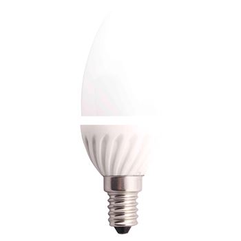 Лампа светодиодная LED-5Вт IP40 400Лм 2800-3200K (HLB05-35-W-02 (Е14))