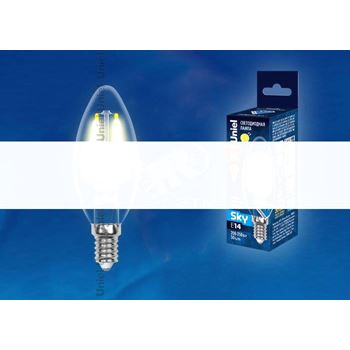 Лампа светодиодная LED 6вт 200-250в  E14 3000К (LEDC356WWWE14CLPLS02WH)