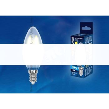 Лампа светодиодная LED 6вт 200-250в  E14 3000К (LEDC356WWWE14FRPLS02WH)