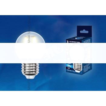 Лампа светодиодная LED 6вт 200-250в  E27 3000К (LEDG456WWWE27FRPLS02WH)