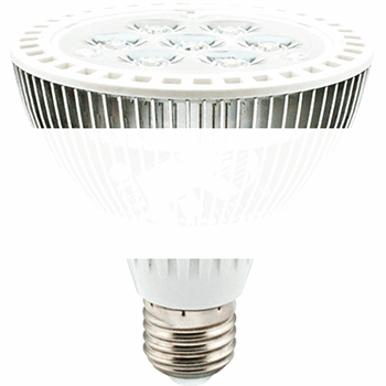 Лампа светодиодная LED 7вт Е27 белый PAR30 (LB-601 7LED)