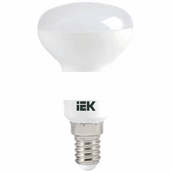 Лампа светодиодная LED рефлекторная 5вт E14 R50 белый ECO