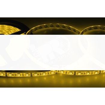 Лента LED герметичная в силиконе 10мм IP65 SMd5050 60 диодов/метр 12В желтый