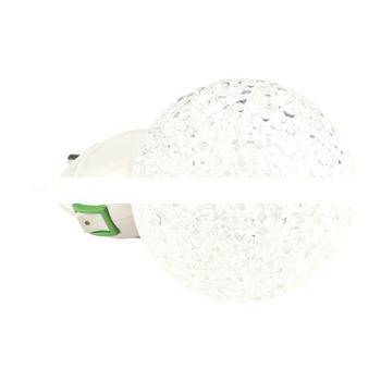 Ночник светодиодный  DTL309 0,1W 1LED  белый Шар Uniel (DTL309ШарWh1L0,1W)