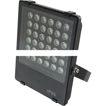 Прожектор светодиодный ДО-36w 36LED белый 3200Лм IP65 (LL-158)