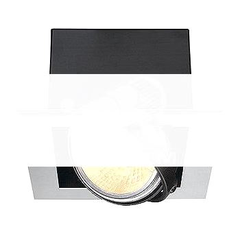 Светильник Aixlight Flat QRB111 1x50w G53 12v хром/черный без трансформатора