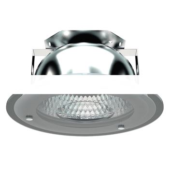 Светильник DLF 2x26 HF ES1 встр.downlight б/стек ЭПРА авар.бл