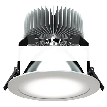 Светильник DLG 25 LED EM 30w встр.down light матовавар.блок