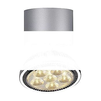 Светильник DOMELED CEILING 6х1w LED, тепл. бел., ДБО, 147332,SLV