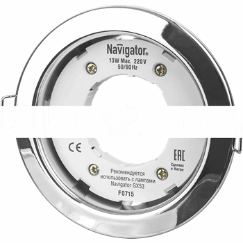 Светильник ФВО-13w GX53 хром (71279 NGX-R1)
