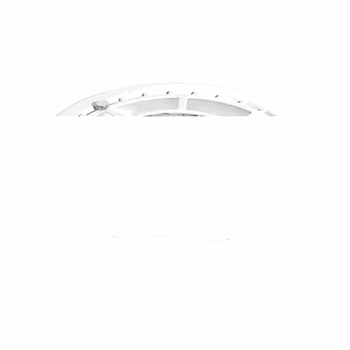 Светильник ФВО-2х18w б/л,G24,downlight,бел.Feron (XM2665B)