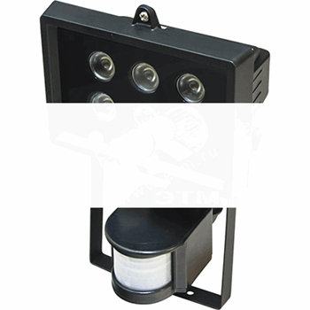 Светильник LL-203 квадрат 6LED*1w   6400K 230V (IP65) 205*138*95мм