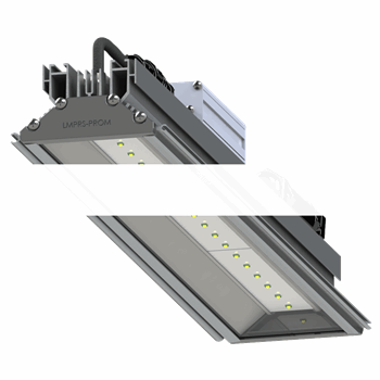 Светильник светодиодный ДВП 75Вт IP66 5000К  7300Лм КСС Ш Анодированный алюминий